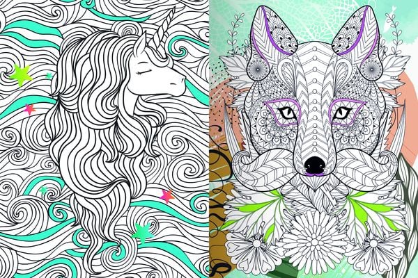 Produktbild: Magic Zen Malbuch - Zaubern&auml;chte