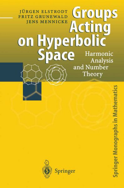Produktbild: Groups Acting on Hyperbolic Space