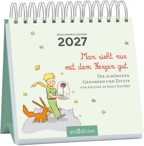 Produktbild: Mini-Wochenkalender Der Kleine Prinz 2027