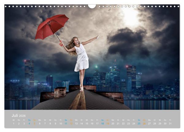 Produktbild: Fantastisch und surreal - Landschaften (Wandkalender 2026 DIN A3 quer), CALVENDO Monatskalender