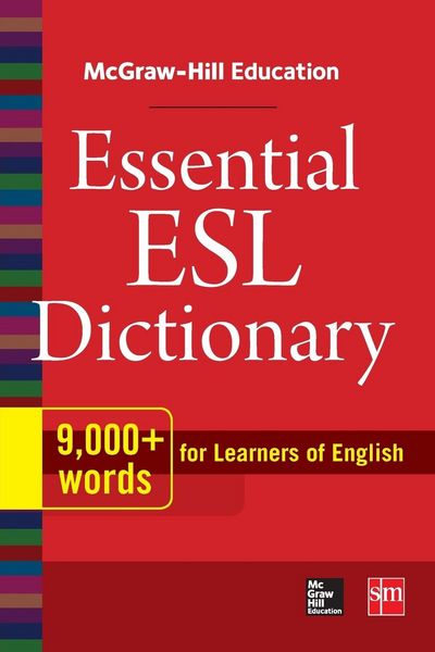 Produktbild: MH EDUCATION ESSENTIAL ESL DICTIONARY