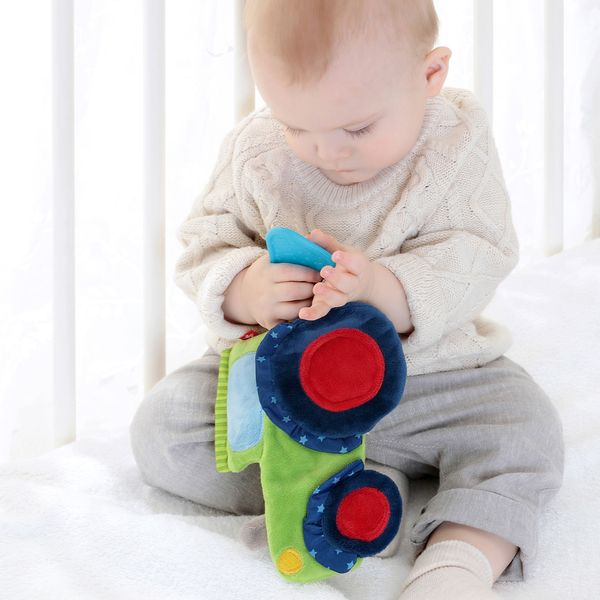 Produktbild: sigikid 42301 - Knistertuch Traktor Kinderbunt