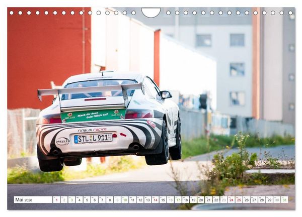 Produktbild: Rallye Faszination 2026 (Wandkalender 2026 DIN A4 quer), CALVENDO Monatskalender