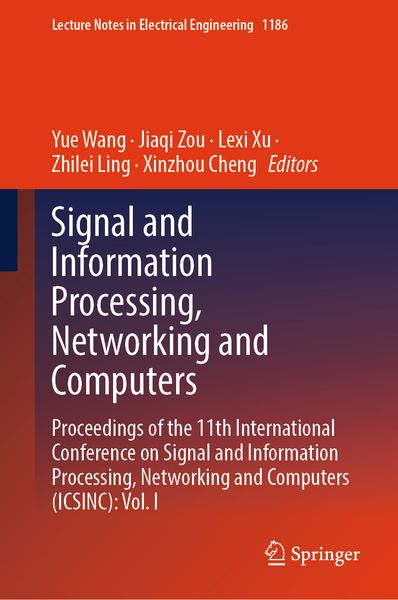 Produktbild: Signal and Information Processing, Networking and Computers