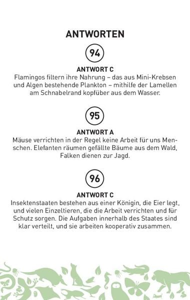 Produktbild: Das gro&szlig;e Tier-Quiz I ab 10 Jahren