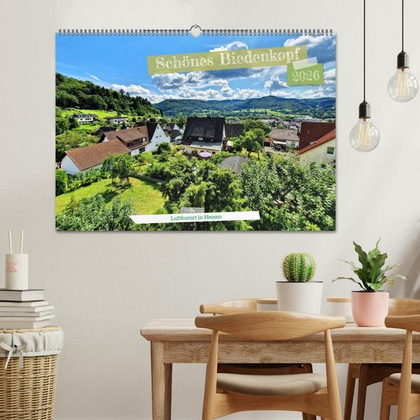 Produktbild: Sch&ouml;nes Biedenkopf Luftkurort in Hessen (Wandkalender 2026 DIN A2 quer), CALVENDO Monatskalender