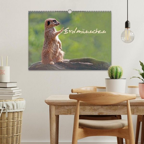 Produktbild: Erdm&auml;nnchen (Wandkalender 2026 DIN A3 quer), CALVENDO Monatskalender