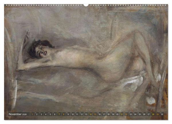 Produktbild: Liegende Sch&ouml;nheiten (hochwertiger Premium Wandkalender 2026 DIN A2 quer), Kunstdruck in Hochglanz