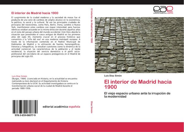 Produktbild: El interior de Madrid hacia 1900