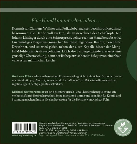 Produktbild: Tote Hand