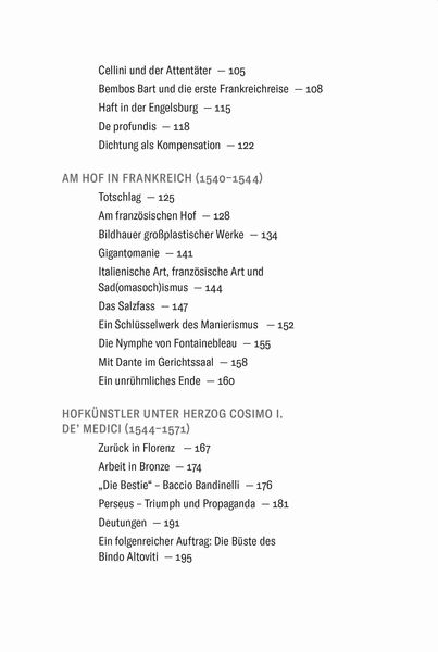 Die exzentrische Lebensgeschichte des Künstlers und Verbrechers Benvenuto Cellini