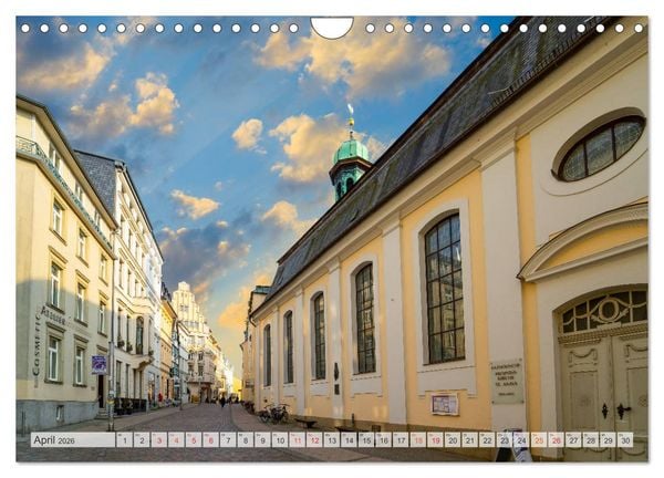 Produktbild: Wundersch&ouml;nes Schwerin (Wandkalender 2026 DIN A4 quer), CALVENDO Monatskalender