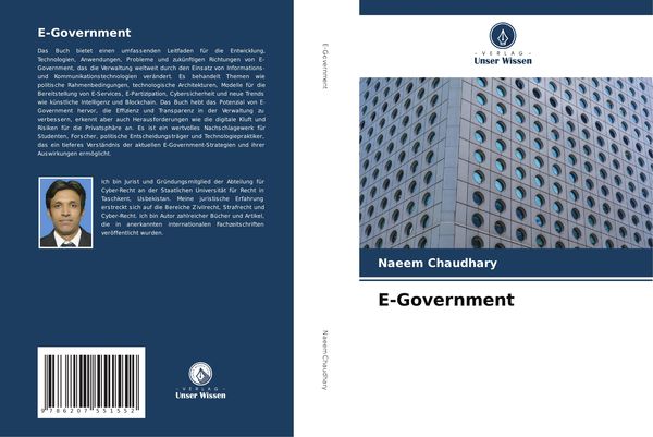 E-Government, Taschenbuch von Naeem Chaudhary, Verlag Unser Wissen, 9786207551552