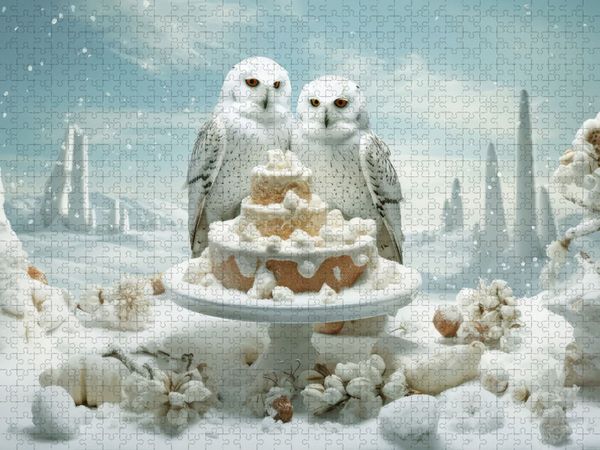Produktbild: CALVENDO Puzzle Dessert-Tisch | 2000 Teile Lege-Gr&ouml;&szlig;e 90x67cm Foto-Puzzle f&uuml;r gl&uuml;ckliche Stunden