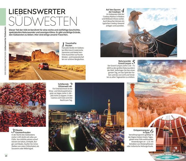Produktbild: Vis-&agrave;-Vis Reisef&uuml;hrer USA S&uuml;dwesten & Nationalparks
