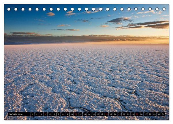 Produktbild: Bolivien Andenlandschaften (Tischkalender 2026 DIN A5 quer), CALVENDO Monatskalender