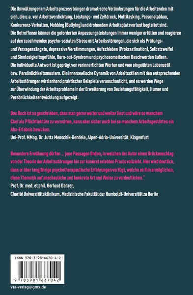 Produktbild: Ph&auml;nomen Arbeitsst&ouml;rungen