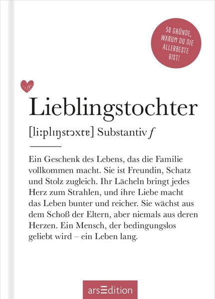 Produktbild: Lieblingstochter (Substantiv, f)