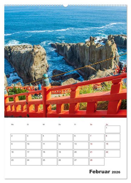 Produktbild: Eine Rundreise - Japan (Wandkalender 2026 DIN A2 hoch), CALVENDO Monatskalender