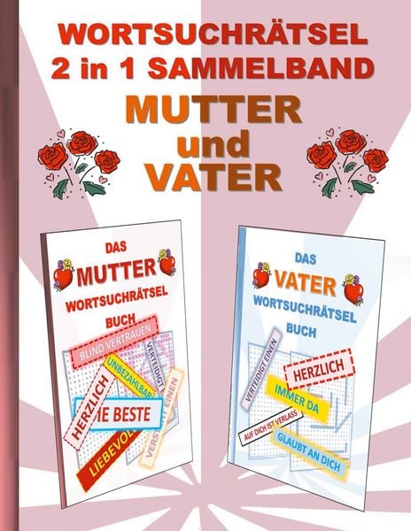 Produktbild: Wortsuchr&auml;tsel 2 in 1 Sammelband Mutter und Vater