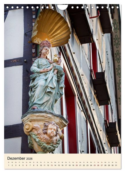 Produktbild: AHRWEILER - ALTSTADTIMPRESSIONEN (Wandkalender 2026 DIN A4 hoch), CALVENDO Monatskalender