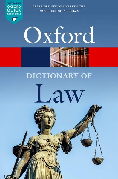 Produktbild: A Dictionary of Law