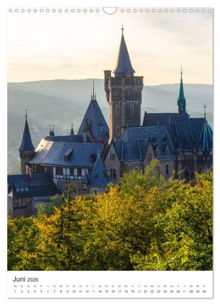 Produktbild: Stadt Wernigerode (Wandkalender 2026 DIN A3 hoch), CALVENDO Monatskalender