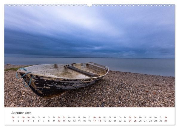 Produktbild: D&auml;nemarks Nordseezauber (Wandkalender 2026 DIN A2 quer), CALVENDO Monatskalender
