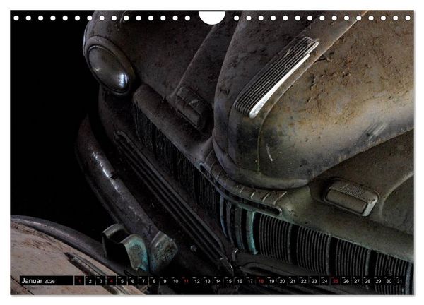 Produktbild: Autowracks - rostende Liebe (Wandkalender 2026 DIN A4 quer), CALVENDO Monatskalender