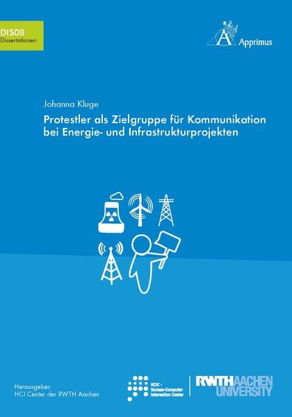 Protestler als Zielgruppe für Kommunikation bei Energie- und Infrastrukturprojekten, Paperback von Johanna Kluge, Apprimus, 9783863595616