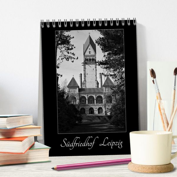Produktbild: S&uuml;dfriedhof Leipzig (Tischkalender 2026 DIN A5 hoch), CALVENDO Monatskalender