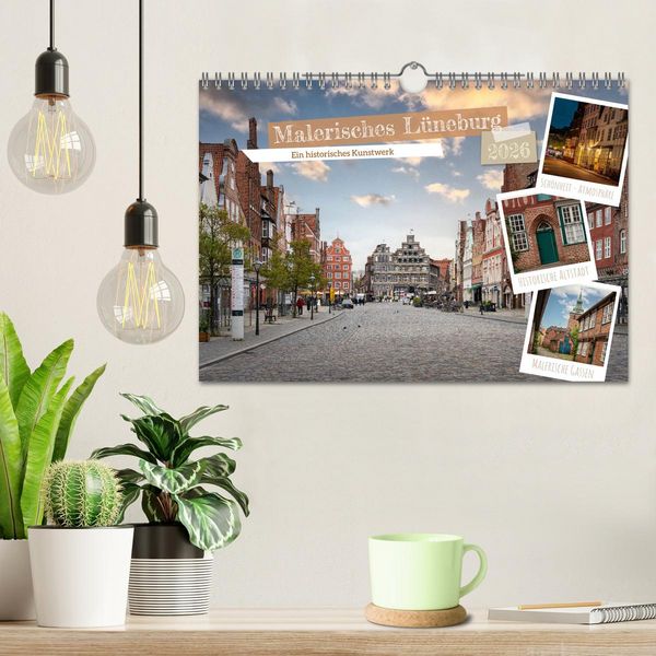 Produktbild: Malerisches L&uuml;neburg (Wandkalender 2026 DIN A4 quer), CALVENDO Monatskalender