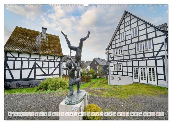 Produktbild: Freudenberg Impressionen (Wandkalender 2026 DIN A2 quer), CALVENDO Monatskalender