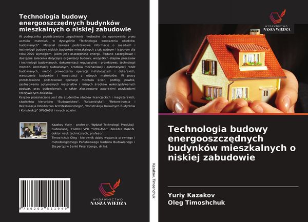 Produktbild: Technologia budowy energooszcz&iquest;dnych budynk&oacute;w mieszkalnych o niskiej zabudowie