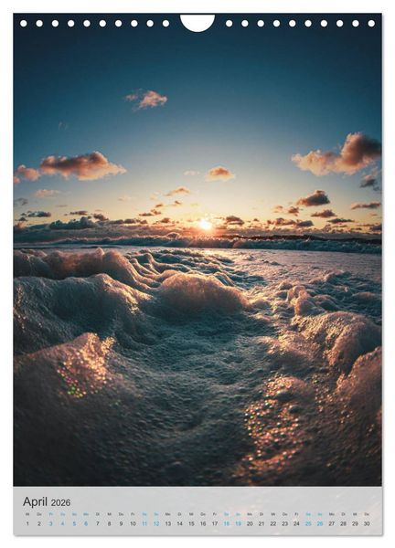 Produktbild: D&auml;nemarks Nordseek&uuml;ste - Vom Ringk&oslash;bing-Fjord bis zur Jammerbucht (Wandkalender 2026 DIN A4 hoch), CALVENDO Monatskalender