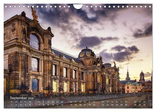 Produktbild: Dresden Bilder 2026 (Wandkalender 2026 DIN A4 quer), CALVENDO Monatskalender