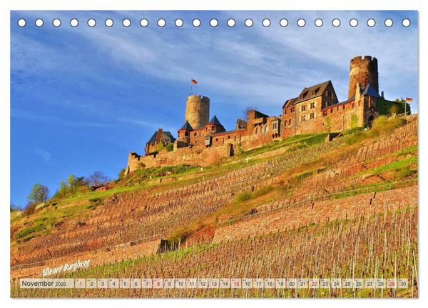 Produktbild: Bildsch&ouml;n - Die Mosel (Tischkalender 2026 DIN A5 quer), CALVENDO Monatskalender