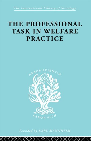 Produktbild: The Professional Task in Welfare Practice