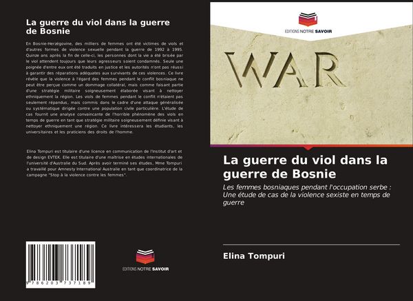 Produktbild: La guerre du viol dans la guerre de Bosnie