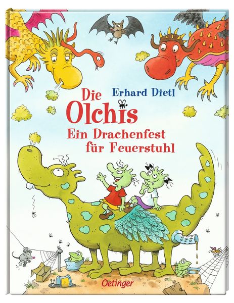 Produktbild: Ein Drachenfest f&uuml;r Feuerstuhl / Die Olchis Band 4