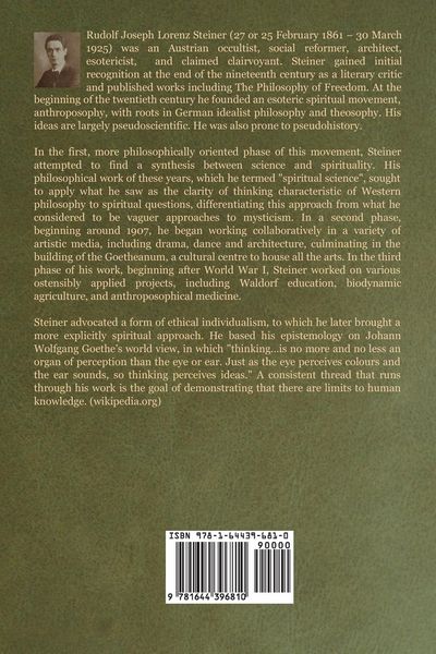 Produktbild: An Outline of Occult Science