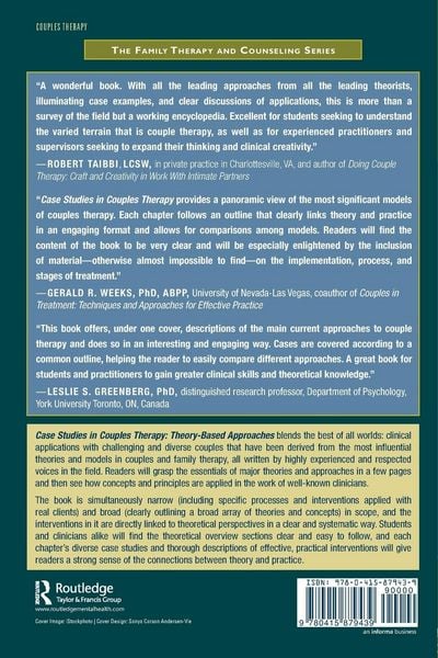 Produktbild: Case Studies in Couples Therapy