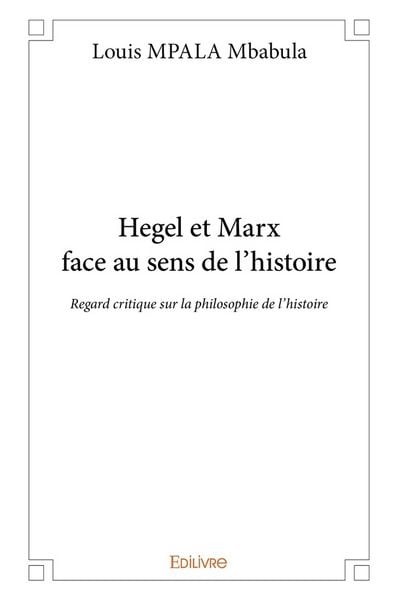 Produktbild: Hegel et Marx face au sens de l'histoire