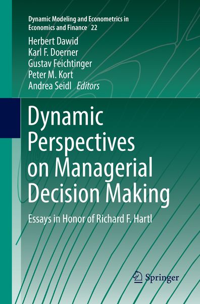 Produktbild: Dynamic Perspectives on Managerial Decision Making