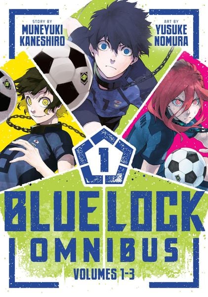 Blue Lock Omnibus 1 (Vol. 1-3), Taschenbuch von Muneyuki Kaneshiro, Random House LLC US