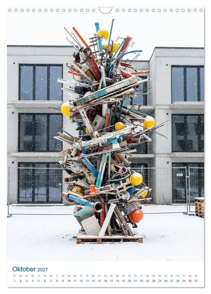 Produktbild: Upcycling ART - Kunst, die Ressourcen respektiert (Wandkalender 2027 DIN A3 hoch), CALVENDO Monatskalender