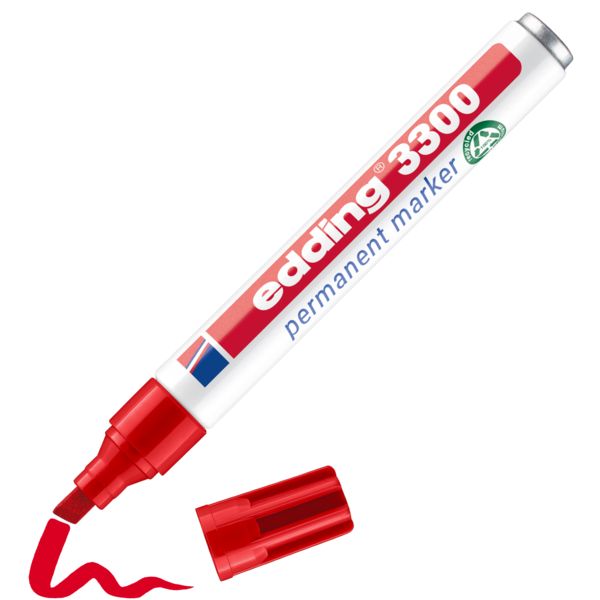 Produktbild: EDDING&reg; Permanent Marker 3300, rot