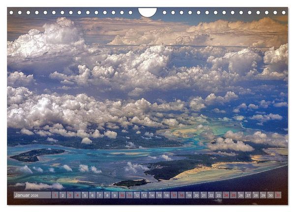 Produktbild: Afrika von oben (Wandkalender 2026 DIN A4 quer), CALVENDO Monatskalender