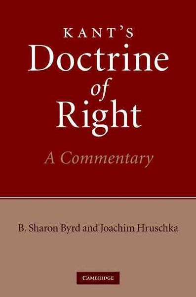 Produktbild: Kant's Doctrine of Right