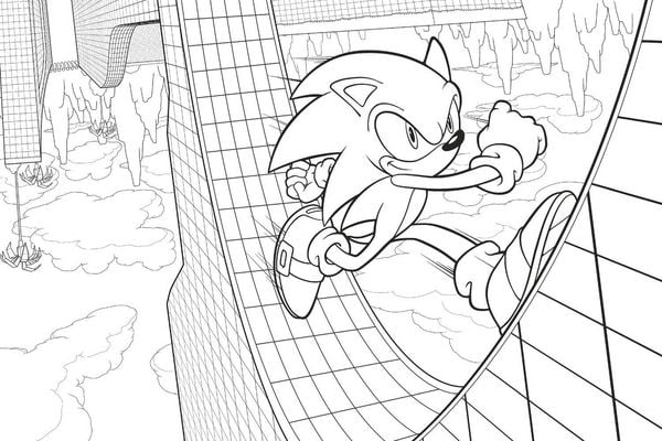 Produktbild: Sonic the Hedgehog Team Sonic Colouring Book